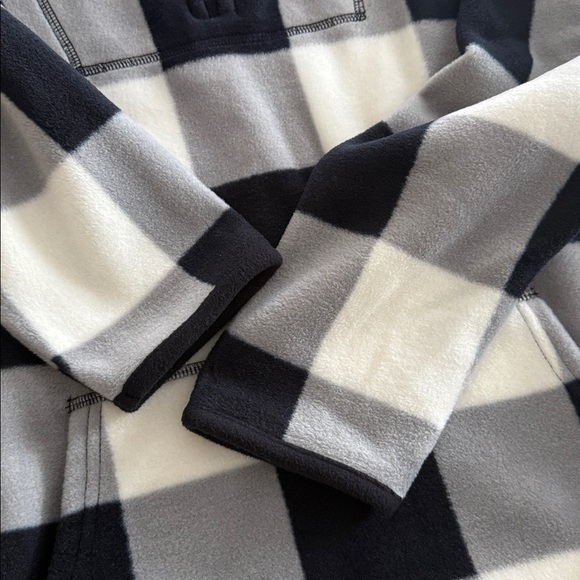 Style & Co quarter zip fleece plaid sweatshirt - Picture 10 of 11